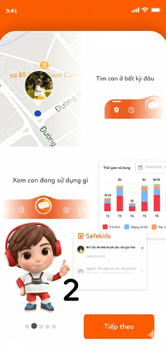 Ảnh chụp màn hình SafeKids