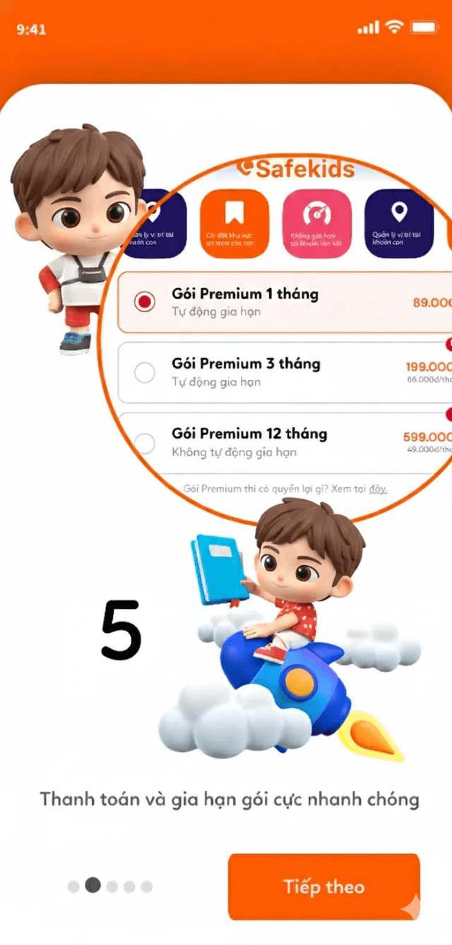 Ảnh chụp màn hình SafeKids
